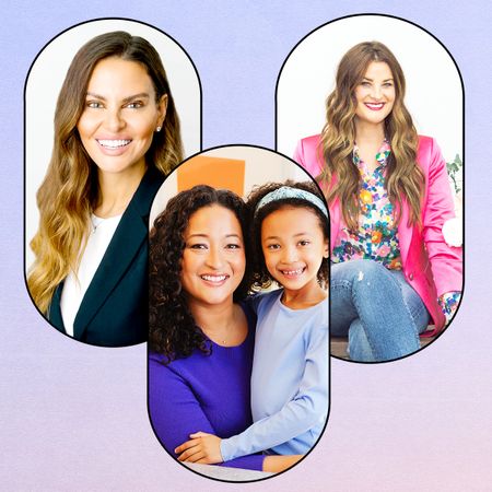 From left to right: Ashley Tyrner of FarmboxRx, Denise Woodard and her daughter from Partake Foods, and Christina Stembel of Farmgirl Flowers