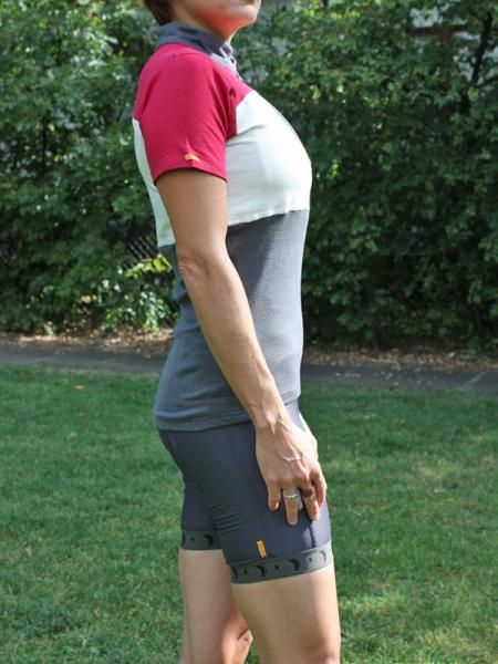 The jersey is cut rather long in the back - a good or bad thing depending on your perspective and body type