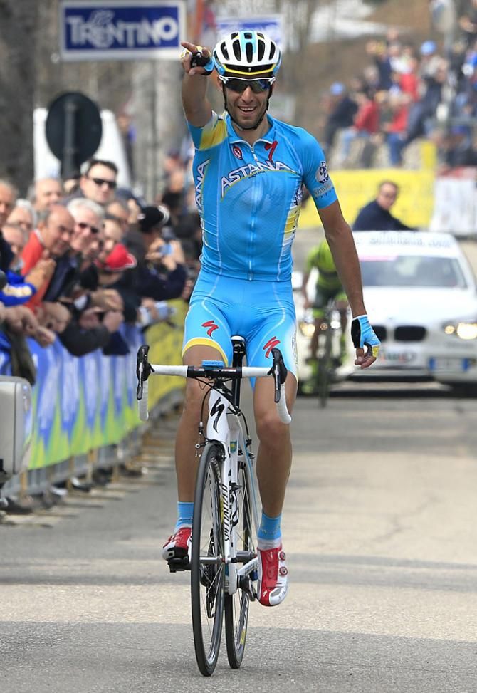 Vincenzo Nibali (Astana) wins the last stage