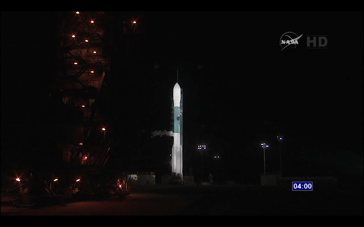 Delta II Rocket Ready to Launch SMAP