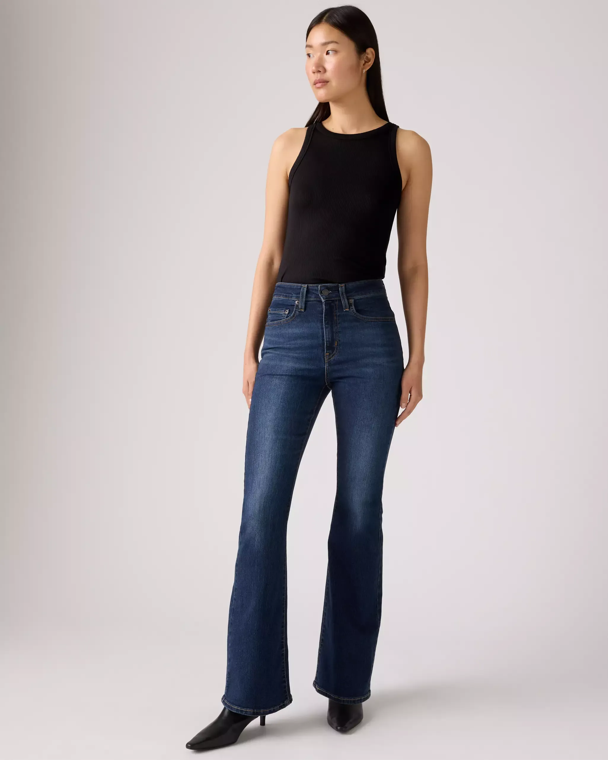 levi, 726 High-Rise Flare Jeans