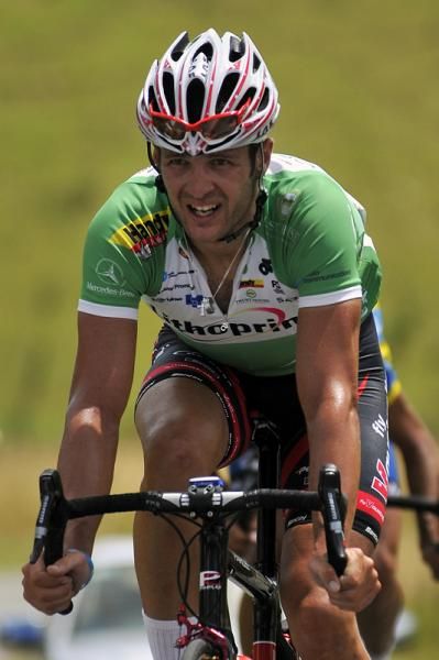 Jay Thompson finishes third and retains his lead in the points classification