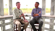 President Obama and Bill Nye