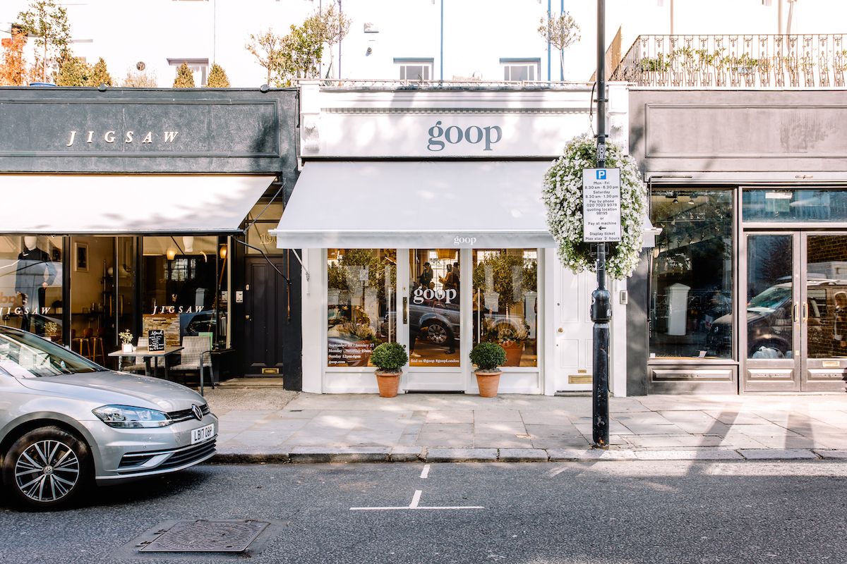 Dans la première boutique Goop de Gwyneth Paltrow à Londres