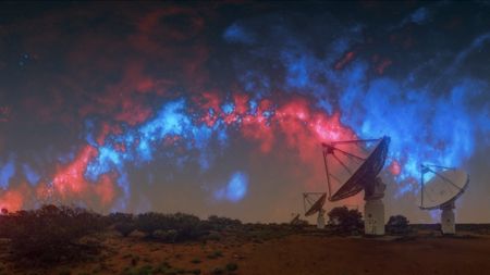 The CSIRO ASKAP radio telescope has built the largest mag of the universe's magnetic fields yet