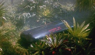 Star Trek Spock's coffin on the Genesis planet