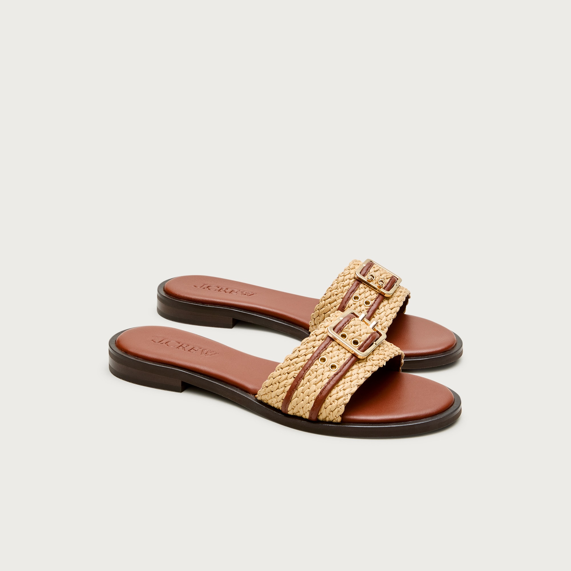J.Crew, Belted Sandals in Leather