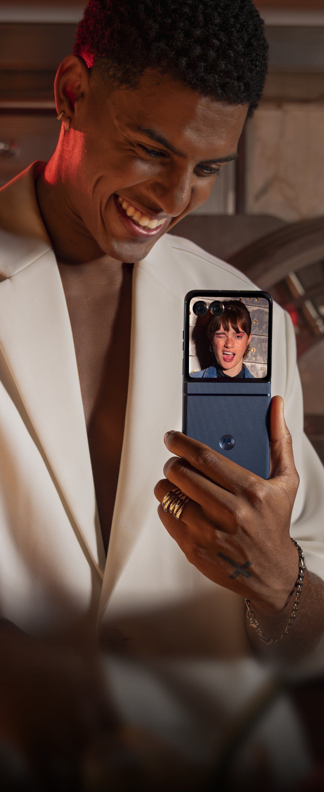 The leaked Motorola Razr 2025 promotional materials.