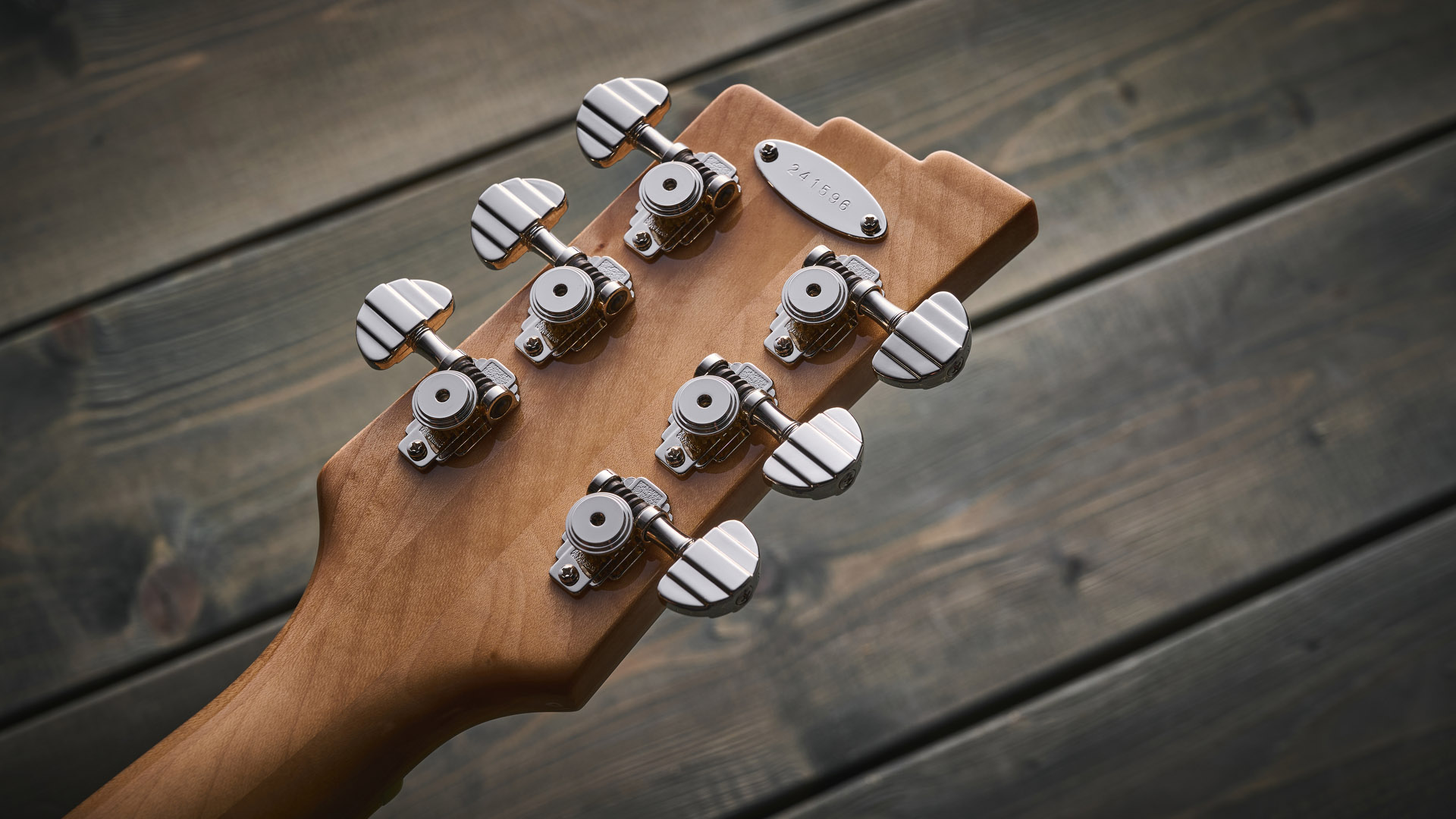 Duesenberg Alliance Series Tom Bukovac: the new semi-hollow signature model is a stunning singlecut with a quilted maple build in a natural finish.