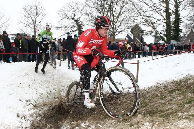 Julien Taramarcaz (BMC) in the ice and snow