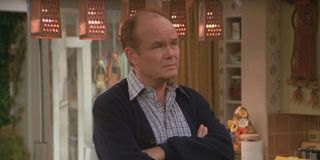 Kurtwood Smith as Red Forman, giving a very down-putting lecture
