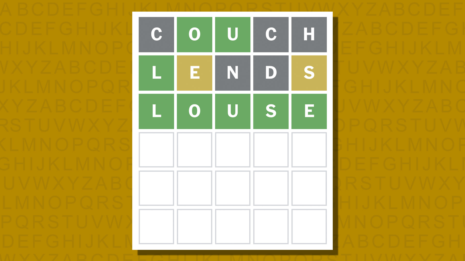 Ответ в формате Word для игры 1027 на желтом фоне