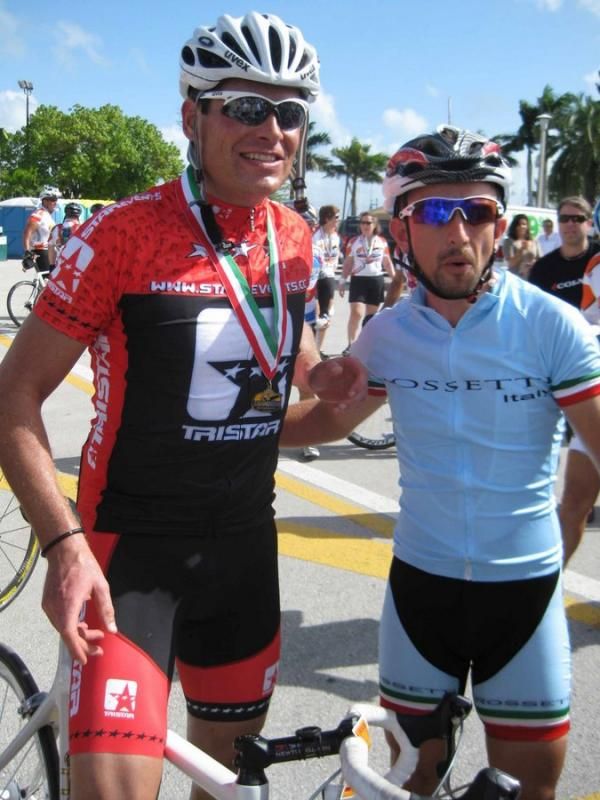 Jan Ullrich at the Gran Fondo Colnago Miami