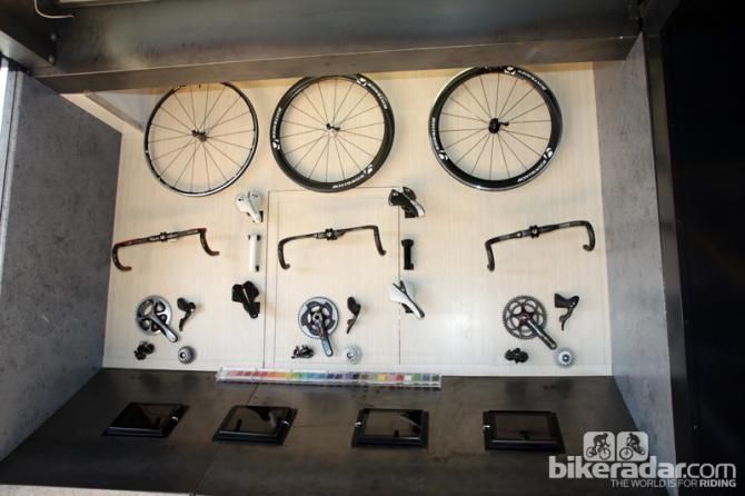 Trek's Project One Mobile Experience showcases nearly every option offered through the company's custom program.
