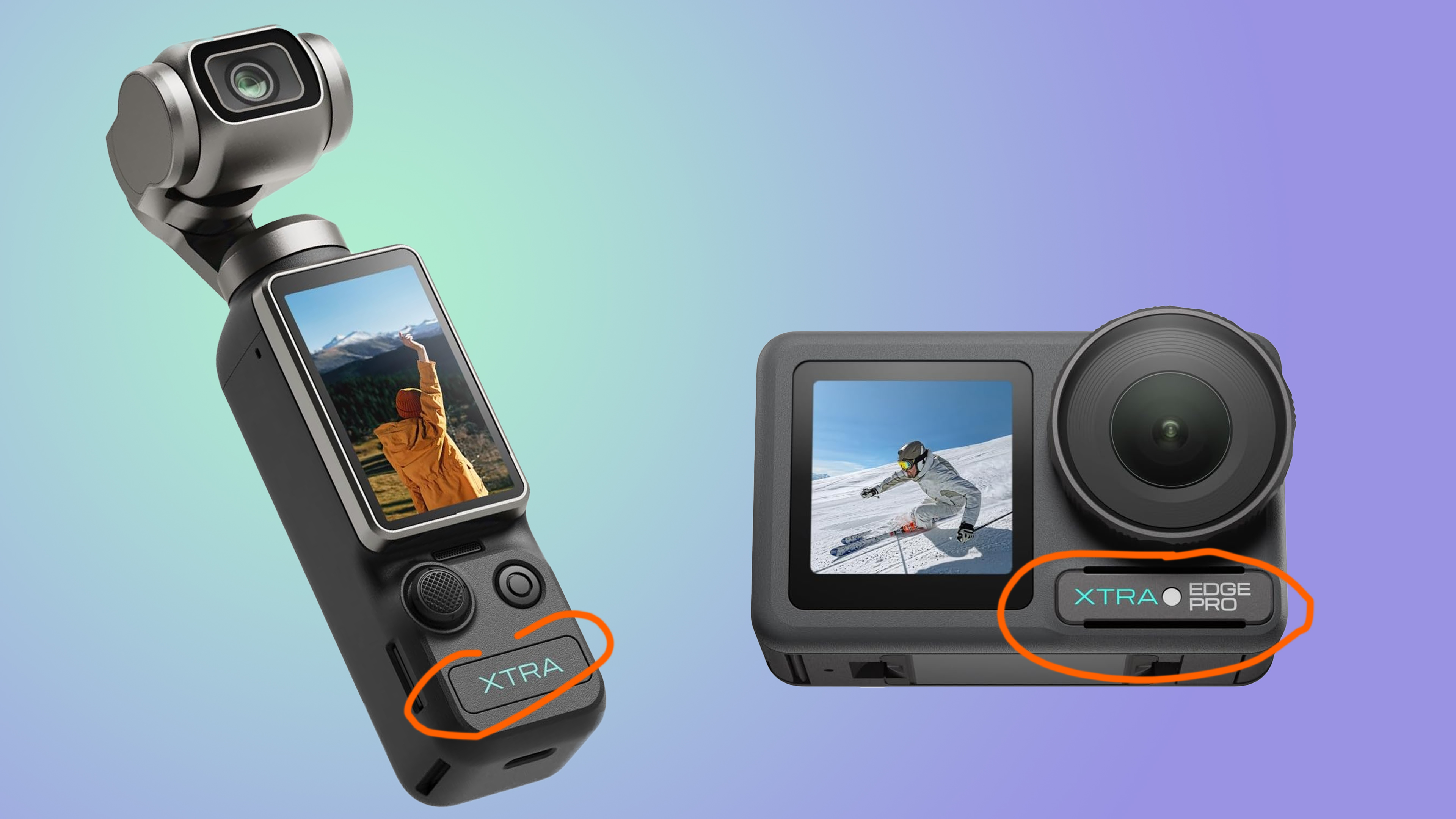 Xtra edge pro and Xtra muse cameras
