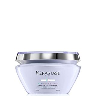 Kerastase Blond Absolu Cicaextreme Conditioning Hair Mask | For Weak, Sensitized Hair Post-Bleaching | Repairs and Nourishes Damage and Split Ends | With Hyaluronic Acid & Edelweiss Flower | 6.8 Fl Oz