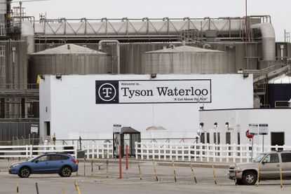 The Tyson Foods plant in Waterloo, Iowa.