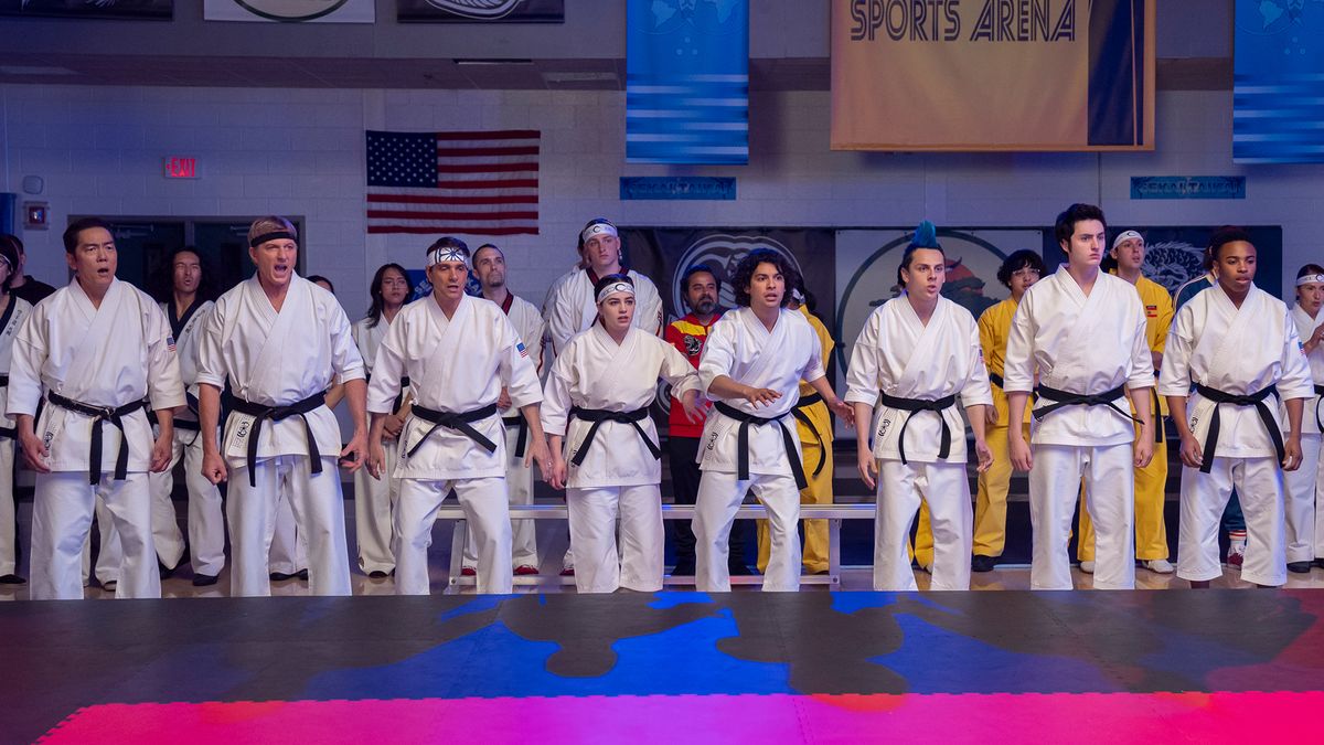 The cast of Cobra Kai season 6 part 3