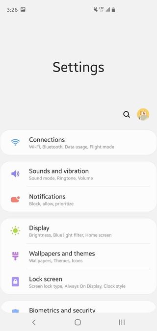 Show more notifications on Galaxy S10