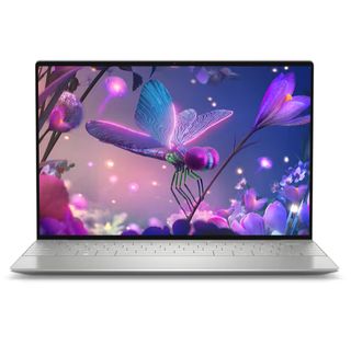 A Dell XPS 13 Plus against a white background