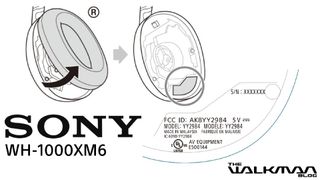 Sony WH-1000XM6 FCC image