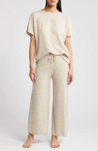 Crop Cashmere Pajamas