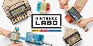 A bunch of Nintendo Labo contraptions.