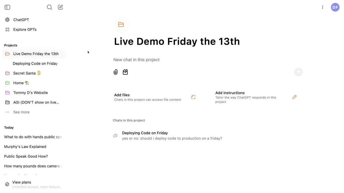 3 ways ChatGPT’s free Projects feature upgrades your daily routine