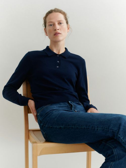 Merino Wool Polo Shirt