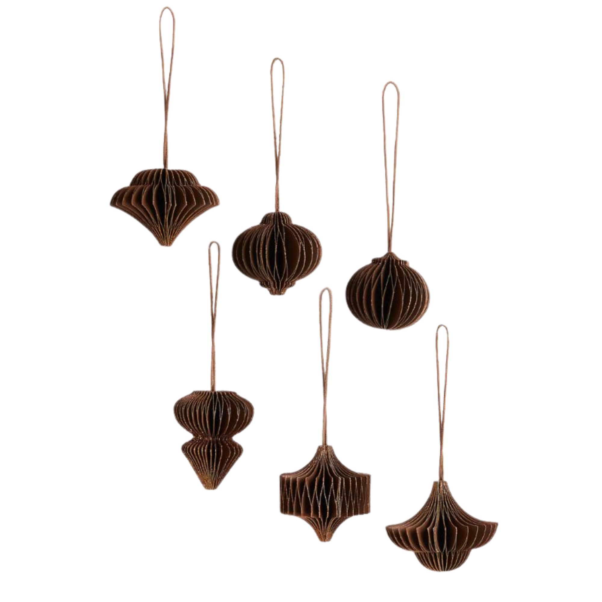 H&amp;amp;M Home, 6-Pack Paper Christmas Decorations