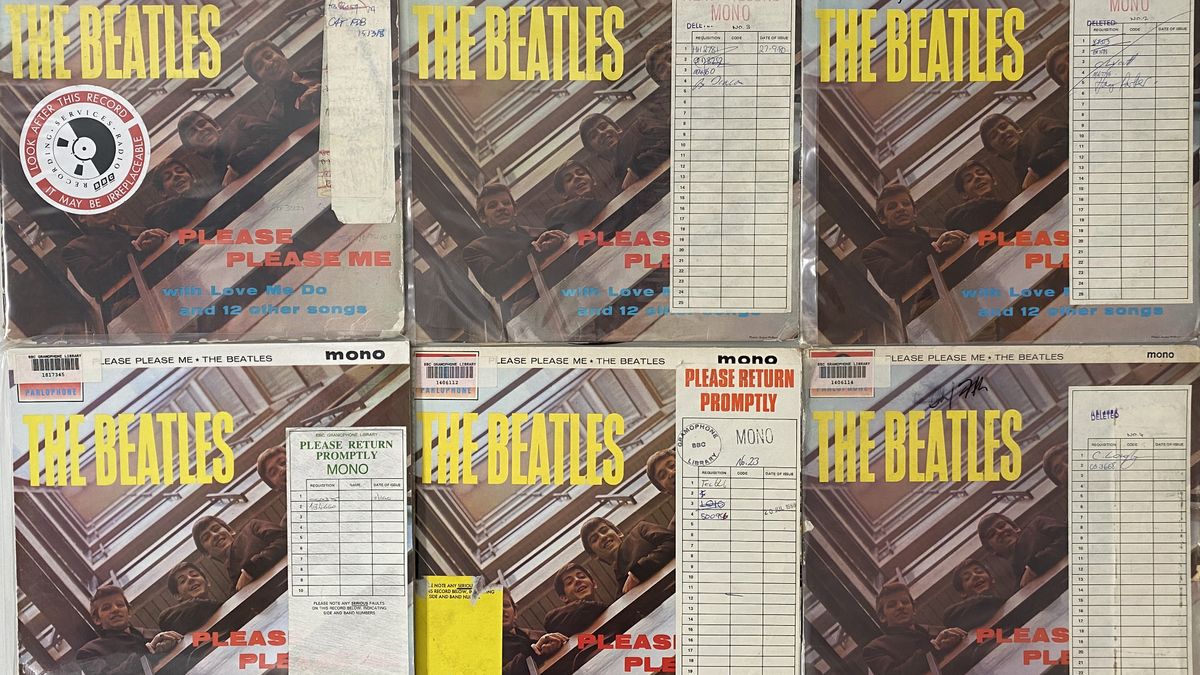 Beatles Please Please Me Records