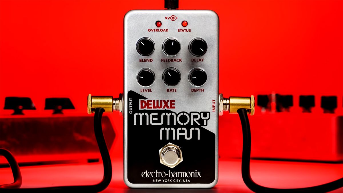 Electro-Harmonix releases its iconic Deluxe Memory Man analog