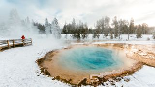 One of woman&home's best places to visit in january is yellowstone