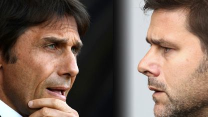 Antonio Conte and Mauricio Pochettino