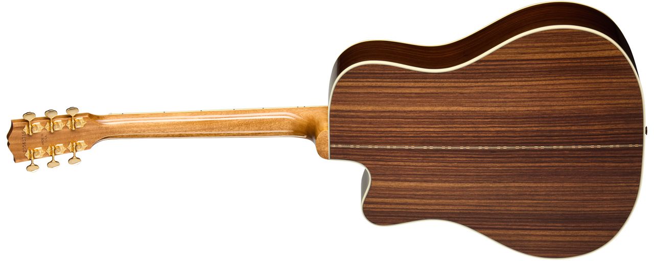 The Gibson Songwriter Recording Artist Series in cutaway and non-cutaway versions, and in Rosewood Burst or Antique Natural finishes.