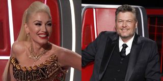 blake shelton and gwen stefani side by side