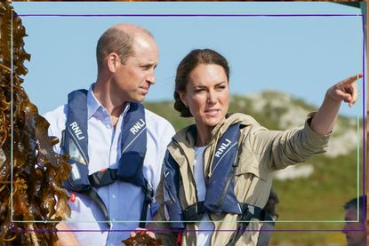 Prince William and Kate Middleton visit the Câr-Y-Môr Seaweed Farm, a key partner of Notpla, the sustainable packaging start-up and winner of the 2022 Earthshot Prize for 'Build a Waste-Free World