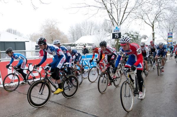 Zane Godby and the other USA Team experience the fast start of a World Cup in Kalmthout