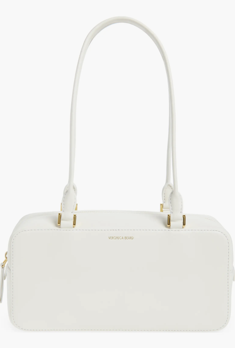 Veronica Beard, Boxy Leather Shoulder Bag