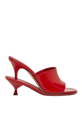 Les Doubles Mules Patent Sandals