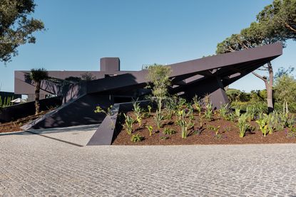 exterior of Blackbird, a luxury house in Portugal 
