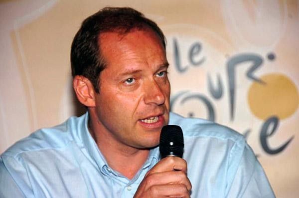 Tour director Christian Prudhomme
