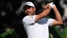 Gaganjeet Bhullar of India in action during the second round of the IRS Prima Malaysian Open