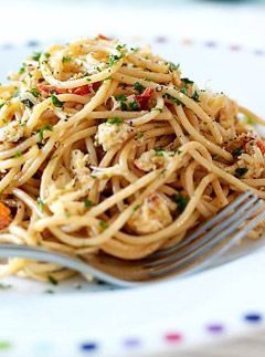 Crab Linguine