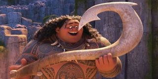 Dwayne Johnson's Maui in Moana (2016)