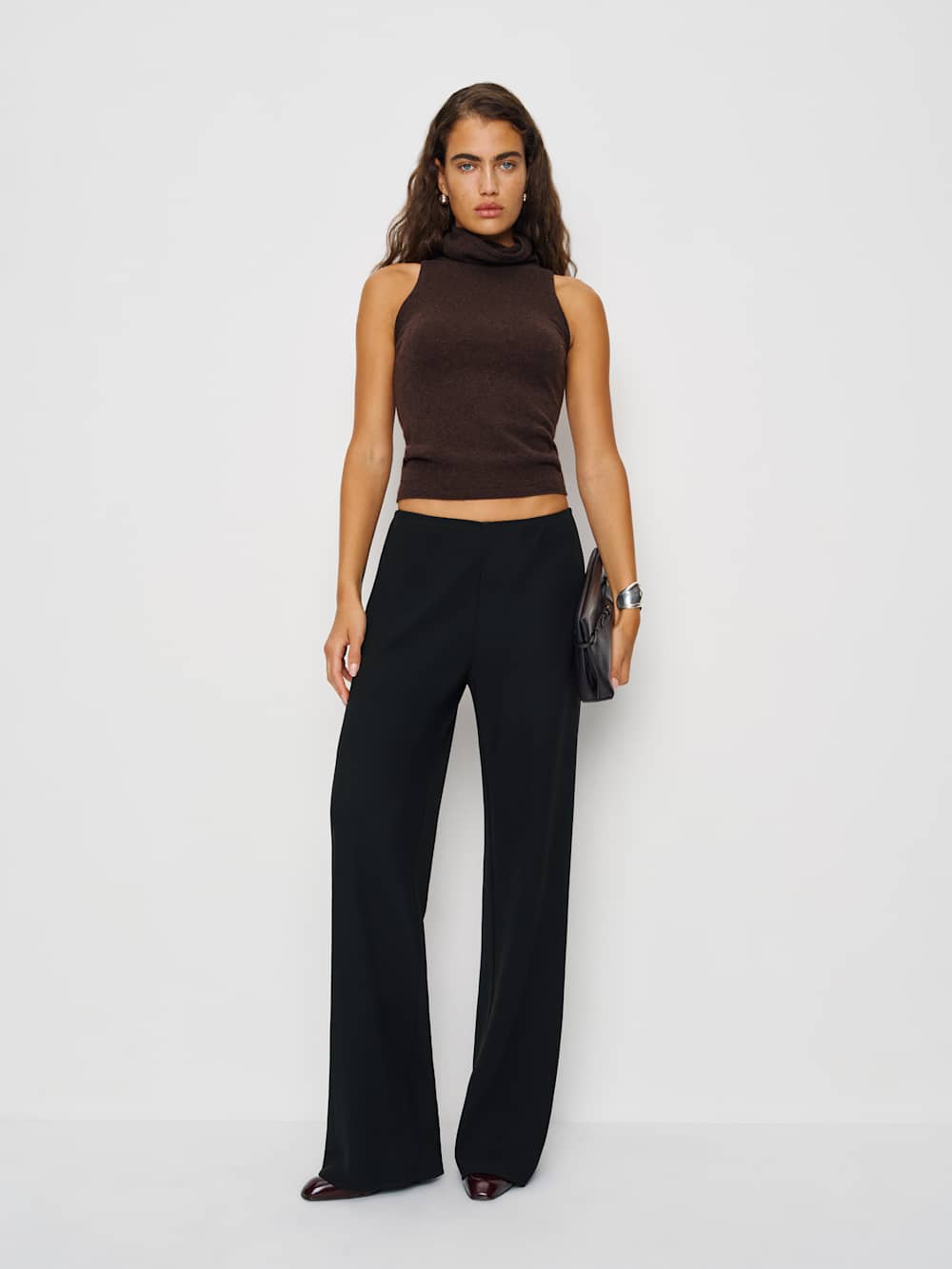 Gale Mid Rise Bias Pant