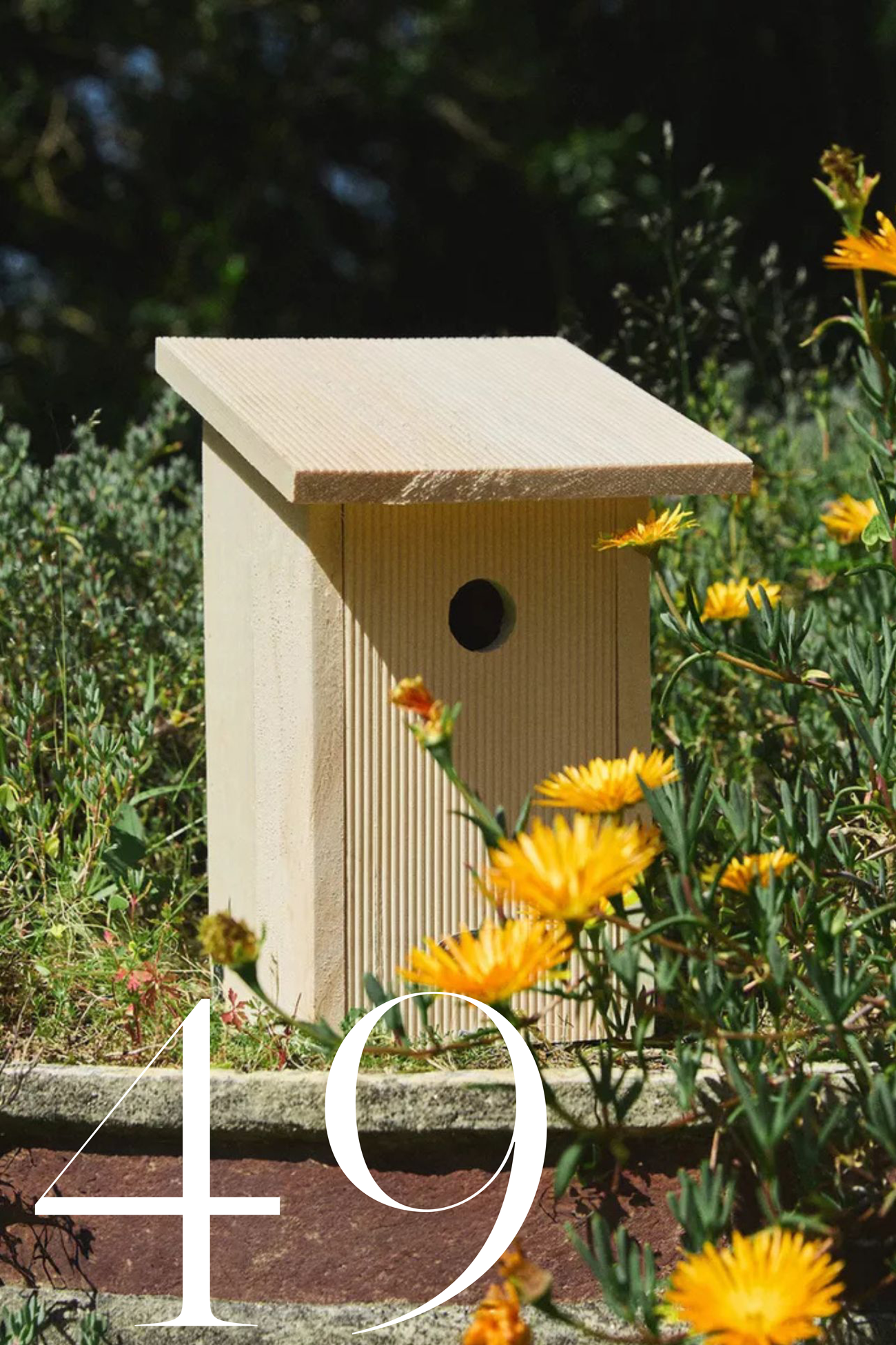 Zara Home, Wooden Garden Bird House