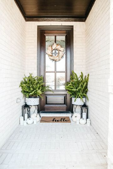 12 fall front door decor ideas for a stylish seasonal display