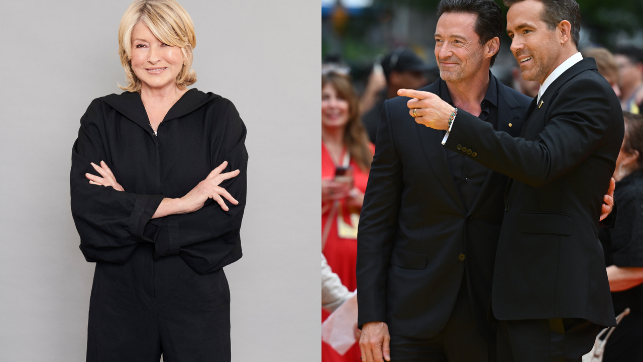 Martha Stewart, Hugh Jackman, Ryan Reynolds