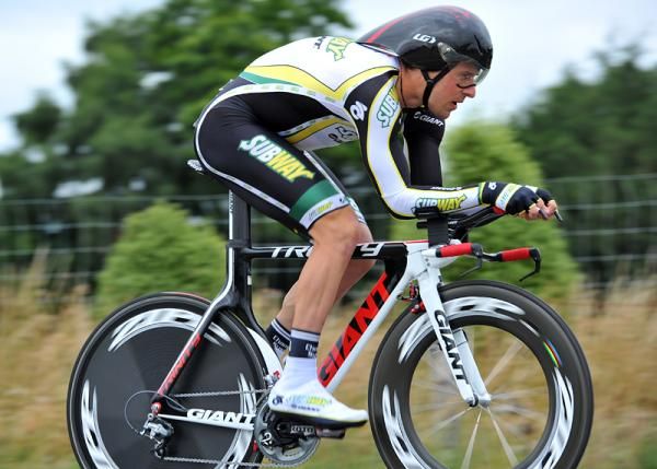 Paul Odlin (Subway Pro Cycling Team) completed the 40km circuit in a time of 49 minutes 35 seconds